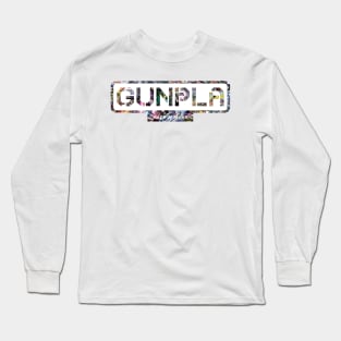 Gunpla White Long Sleeve T-Shirt